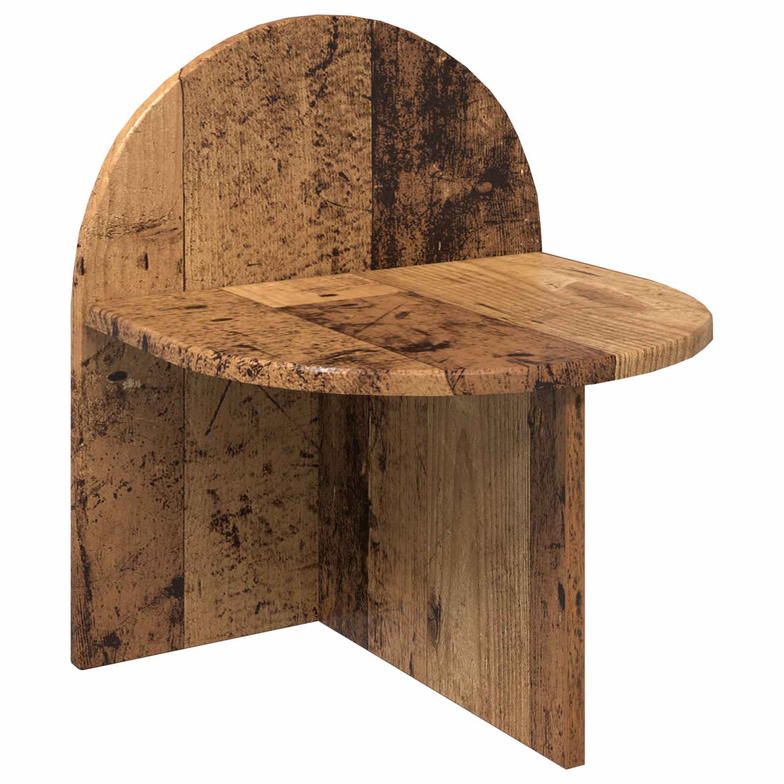 Κομοδίνο 2 pcs Παλαιωμένο ξύλο 40 x 35,5 x 45,5 εκ. - Pakobazaar