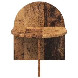 Κομοδίνο 2 pcs Παλαιωμένο ξύλο 40 x 35,5 x 45,5 εκ. - Pakobazaar