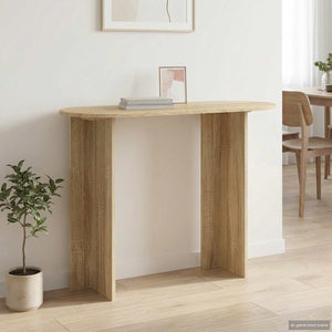 Τραπέζι κονσόλας με αποθήκευση Sonoma Δρυς 100 x 39,5 x 75 εκ - Pakobazaar