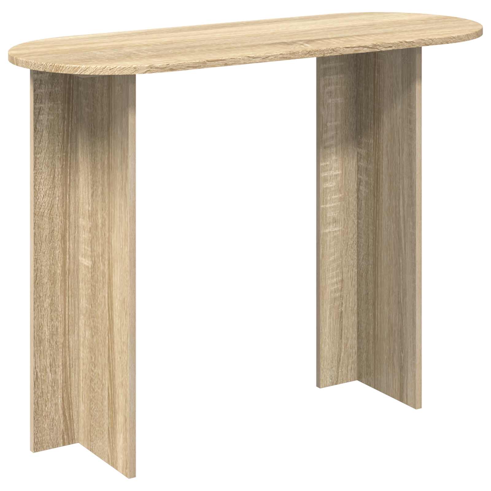 Τραπέζι κονσόλας με αποθήκευση Sonoma Δρυς 100 x 39,5 x 75 εκ - Pakobazaar