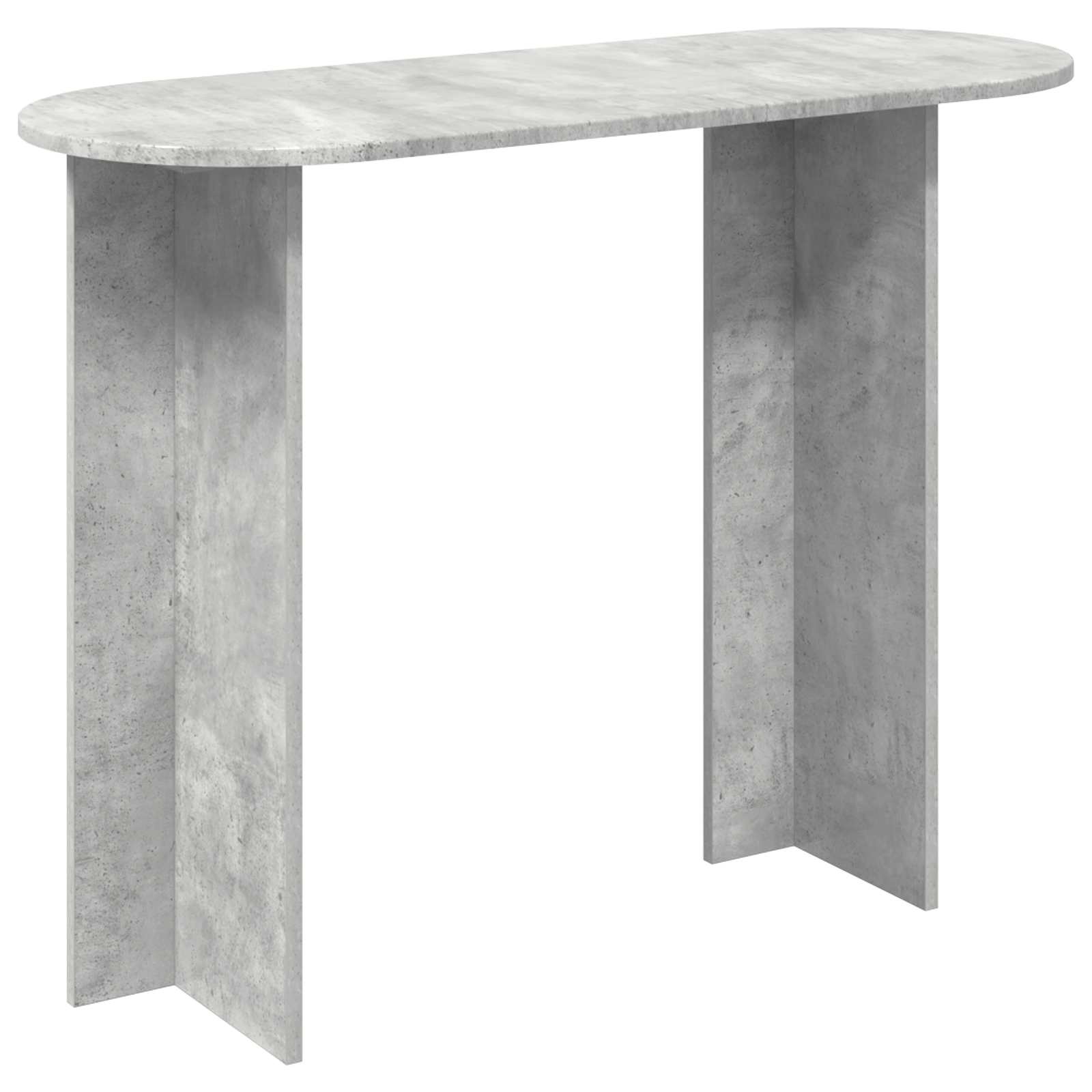 Τραπέζι κονσόλας Γκρι Σκυροδέματος 100 x 39,5 x 75 εκ - Pakobazaar