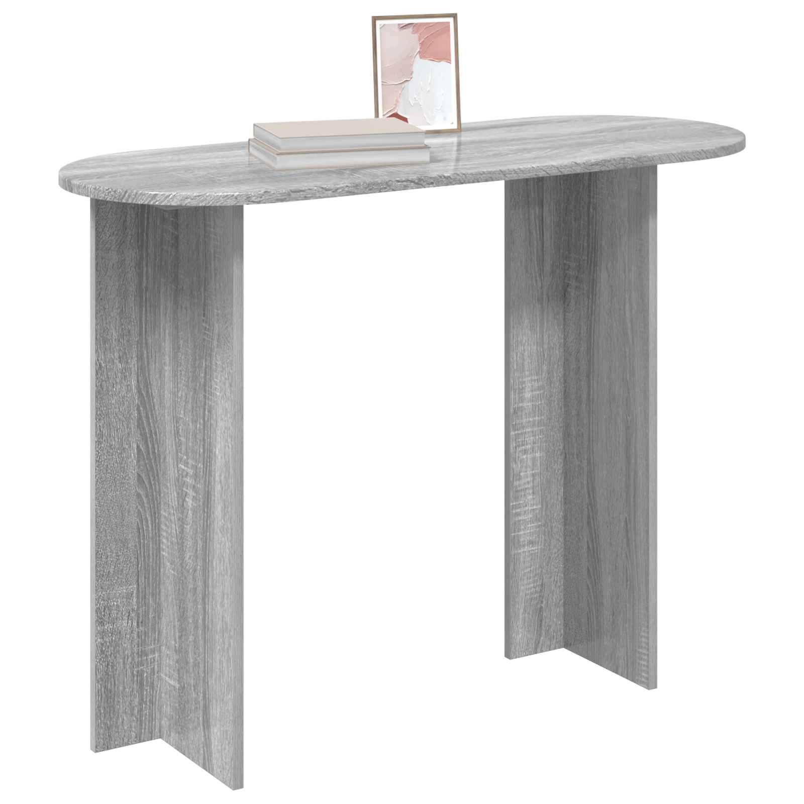 Τραπέζι κονσόλας με αποθήκευση Γκρι Sonoma 100 x 39,5 x 75 εκ - Pakobazaar