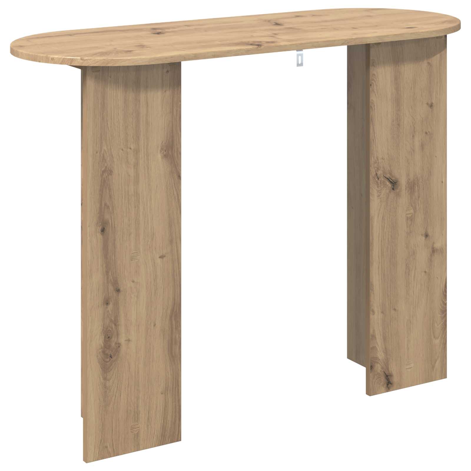 Τραπέζι κονσόλας με αποθήκευση Artisan Δρυς 100 x 39,5 x 75 εκ - Pakobazaar