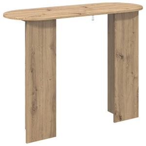 Τραπέζι κονσόλας με αποθήκευση Artisan Δρυς 100 x 39,5 x 75 εκ - Pakobazaar