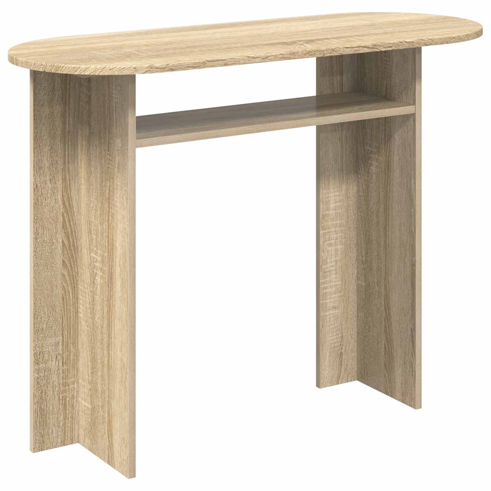 Τραπέζι κονσόλας με αποθήκευση Sonoma Δρυς 100 x 39,5 x 75 εκ - Pakobazaar