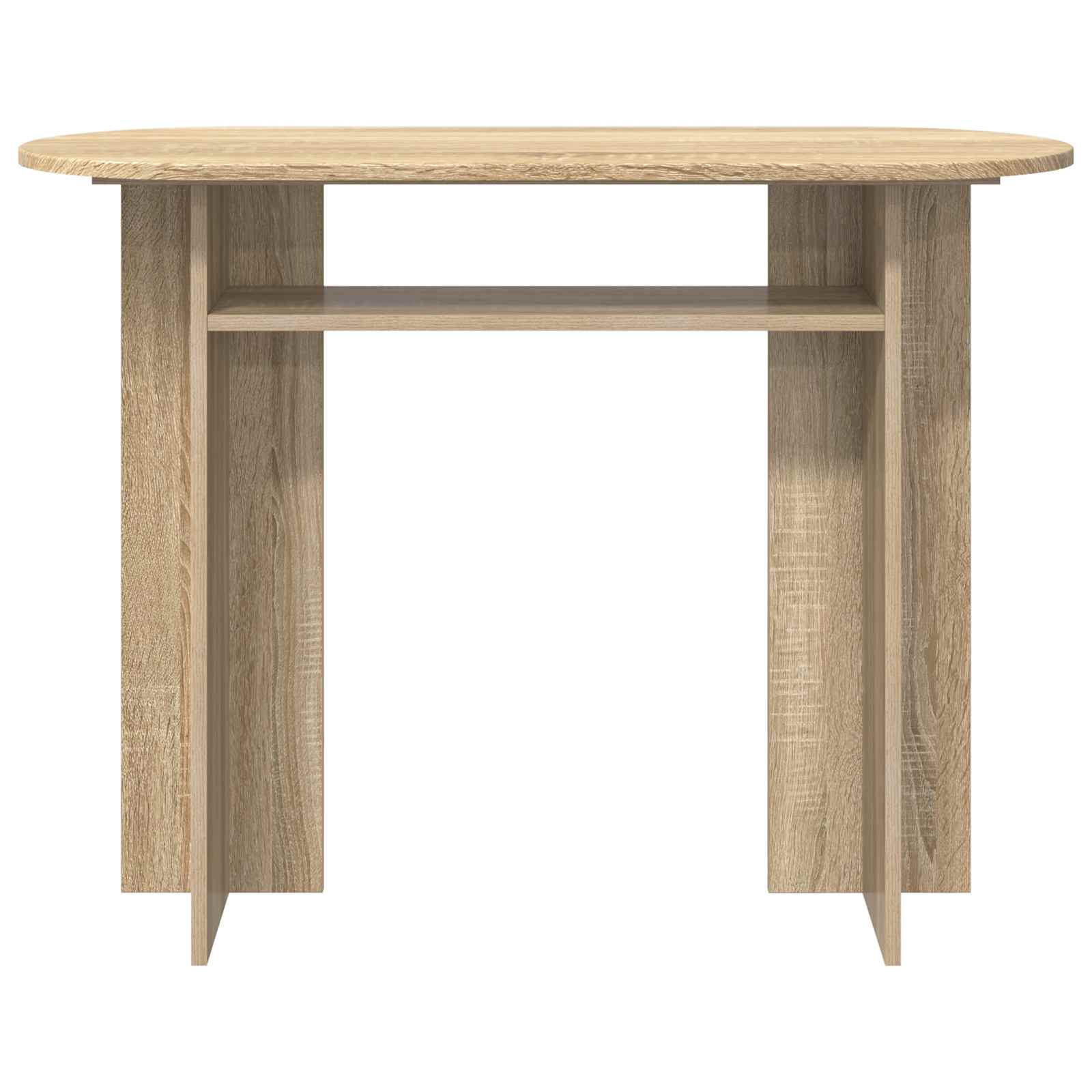 Τραπέζι κονσόλας με αποθήκευση Sonoma Δρυς 100 x 39,5 x 75 εκ - Pakobazaar