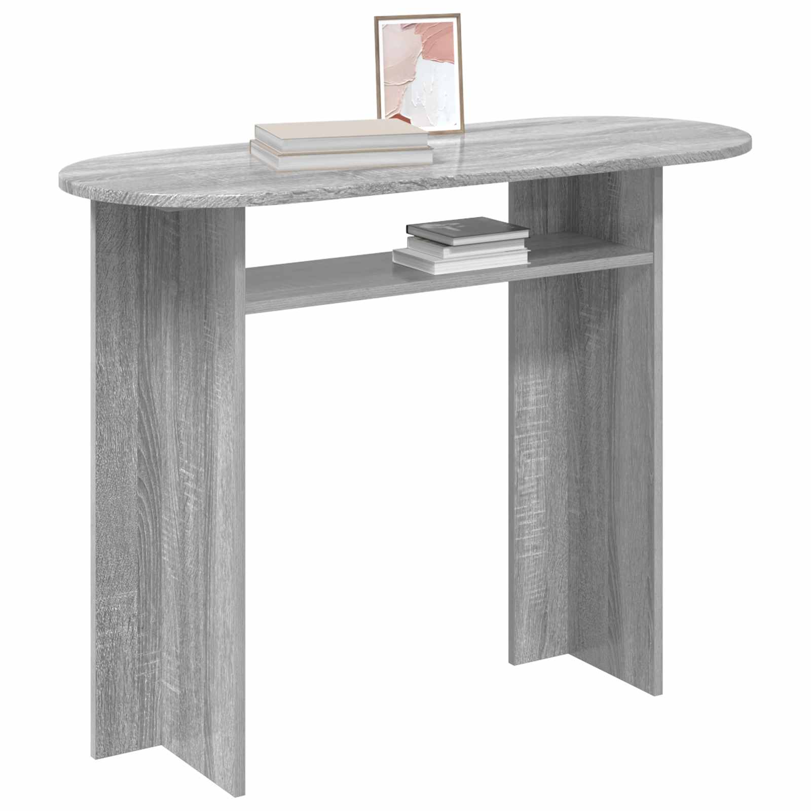 Τραπέζι κονσόλας με αποθήκευση Γκρι Sonoma 100 x 39,5 x 75 εκ - Pakobazaar