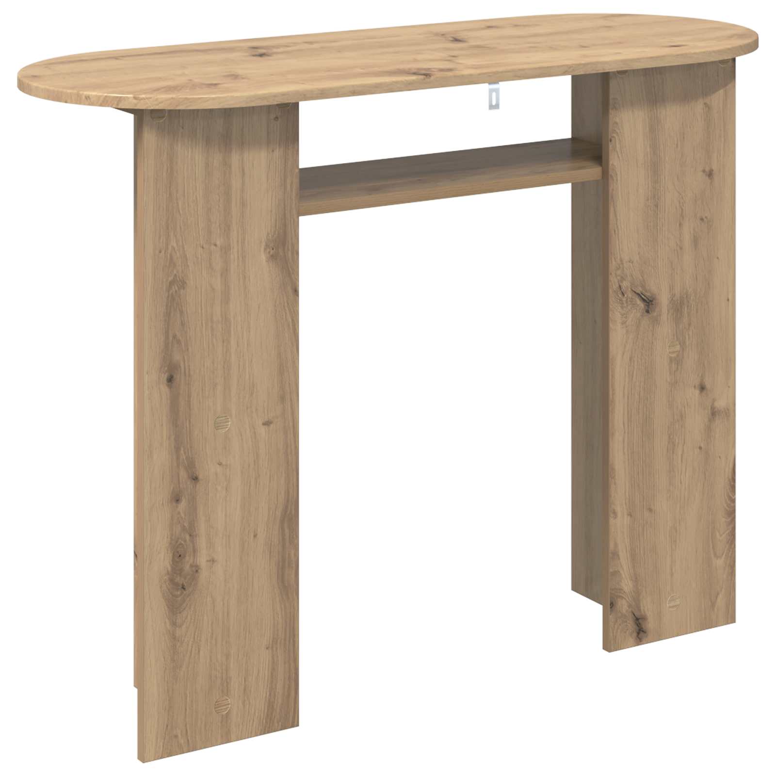 Τραπέζι κονσόλας με αποθήκευση Artisan Δρυς 100 x 39,5 x 75 εκ - Pakobazaar