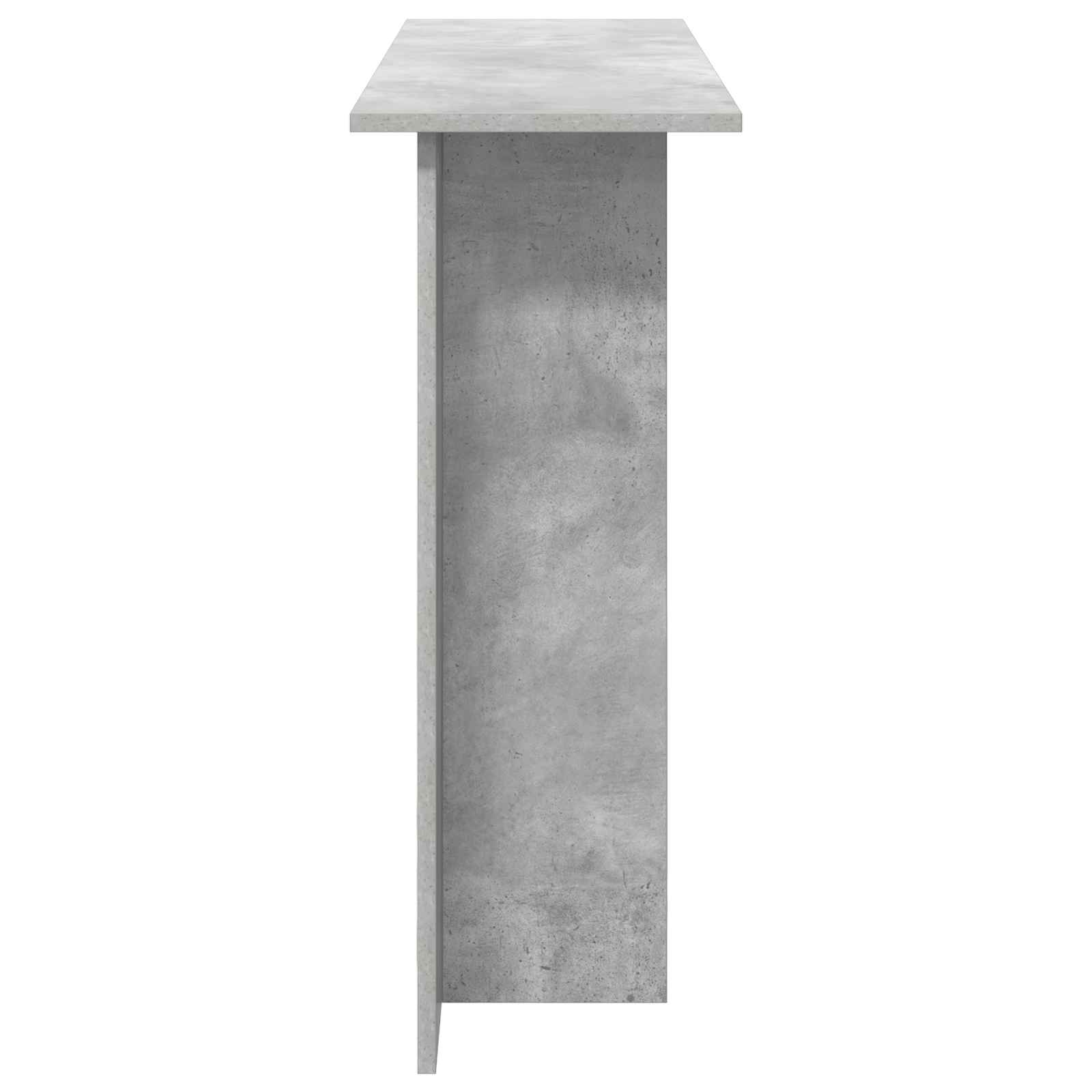 Τραπέζι κονσόλας Γκρι Σκυροδέματος 100 x 30 x 75 εκ - Pakobazaar