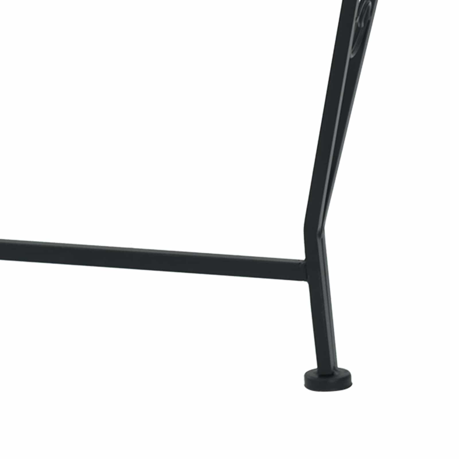Παγκάκι Δέντρου Ø 160 x 89 εκ Ατσάλι Μαύρο Γύρος - Pakobazaar