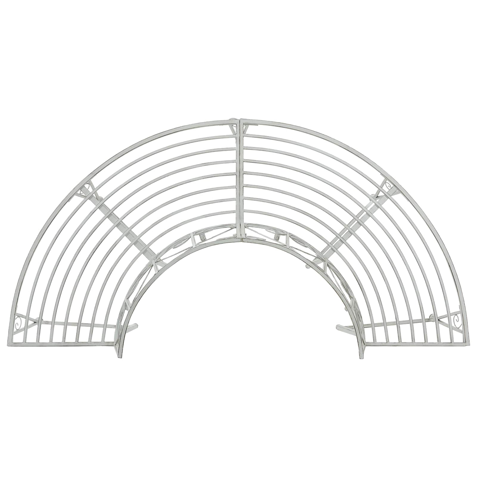 Παγκάκι Δέντρου 4-Αριθμός καθισμάτων 160 x 80 x 89 εκ. Ατσάλι