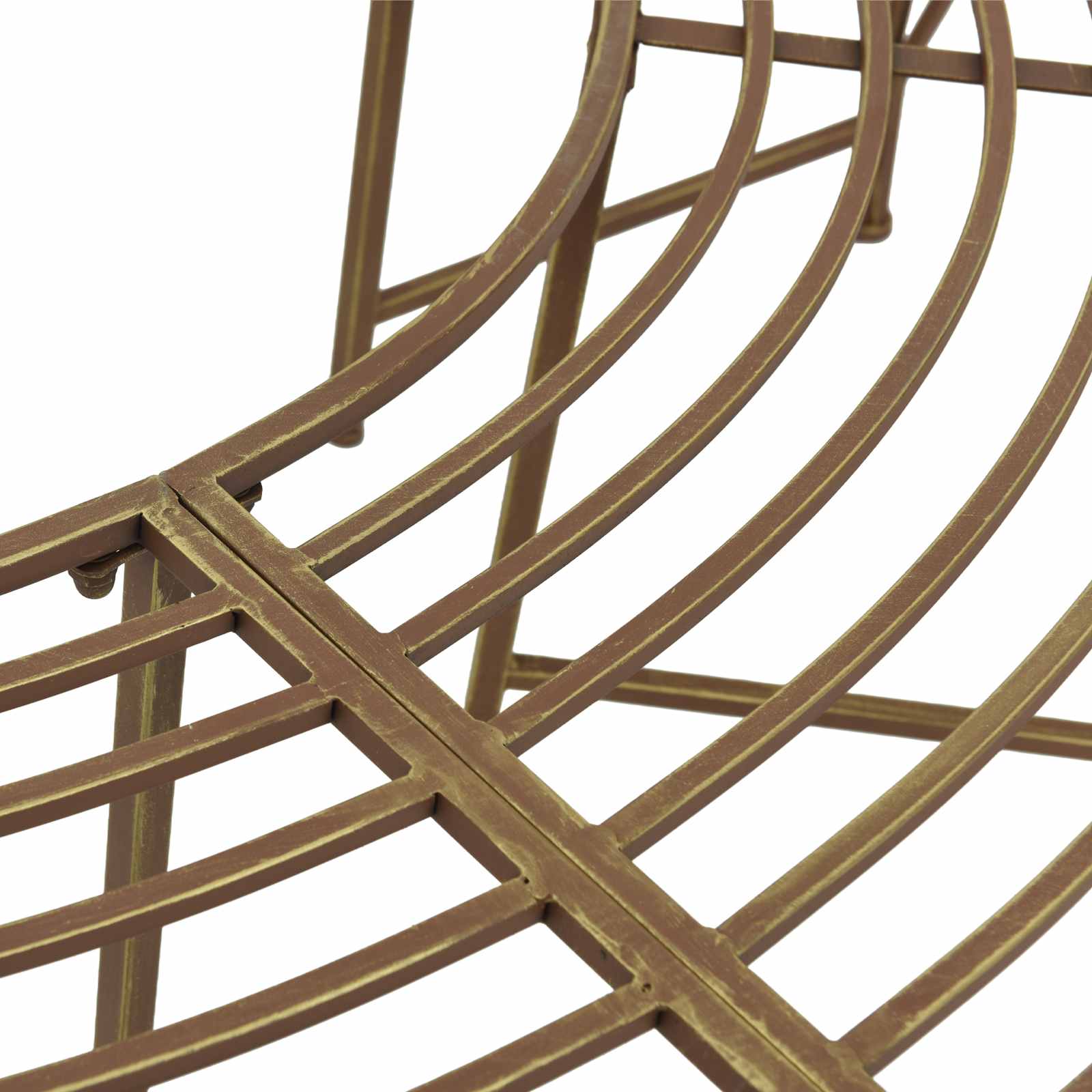 Παγκάκι Δέντρου 4-Αριθμός καθισμάτων 160 x 80 x 44 cm Ατσάλι