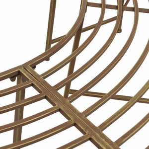 Παγκάκι Δέντρου 4-Αριθμός καθισμάτων 160 x 80 x 44 cm Ατσάλι - Pakobazaar