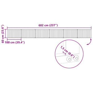 Πόρτα Σκύλου 6 pcs Μαύρο 100 x 60 cm Επικαλυμμένος Χάλυβας - Pakobazaar