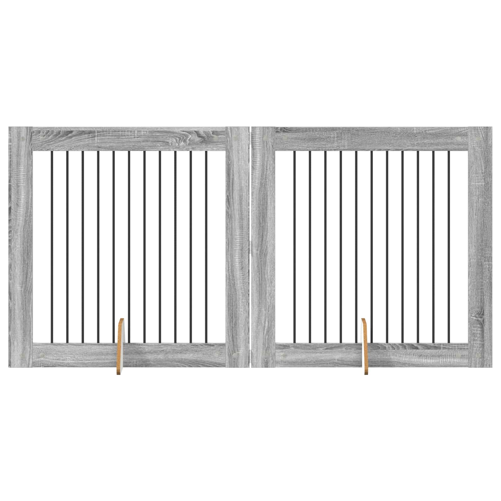 Παιχνιδότοπος Σκύλου 2 pcs Γκρι Σονομά 100 x 100 cm - Pakobazaar