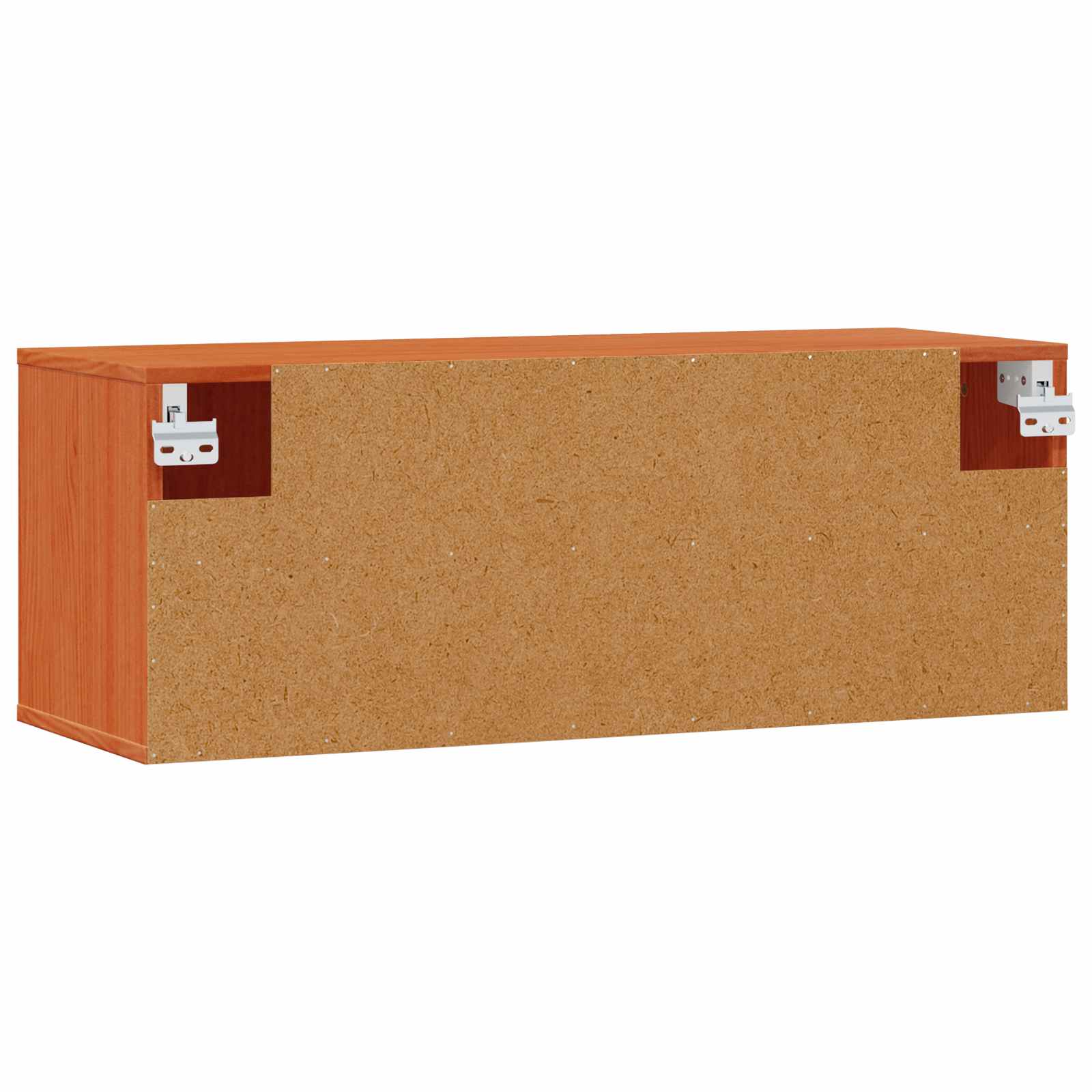 Ντουλάπα Τοίχου με ράφι 2 pcs Κερωτό καφέ 80 x 30 x 30 εκ