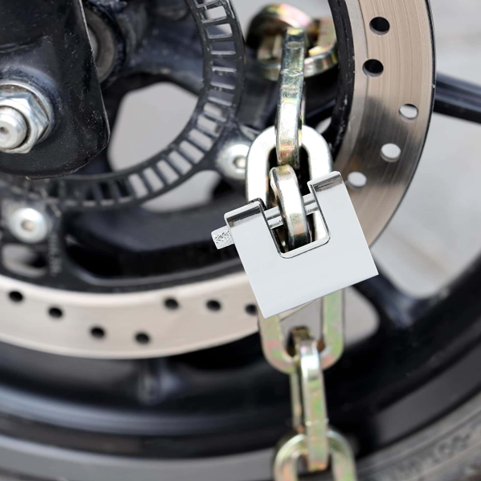 Λουκέτο Ασημί Ατσάλι - Pakobazaar