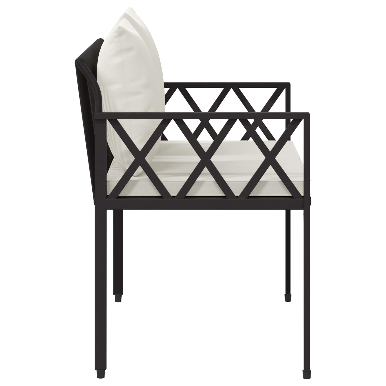 Εξωτερικά παγκάκια 2 -Seater 116 x 56 x 75 εκ. συνθετικό ρατάν