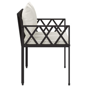 Εξωτερικά παγκάκια 2 -Seater 116 x 56 x 75 εκ. συνθετικό ρατάν - Pakobazaar