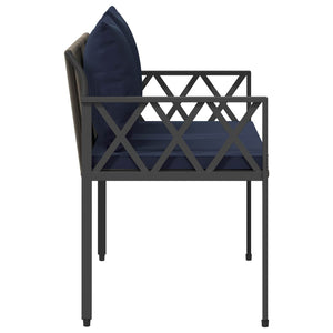 Εξωτερικά παγκάκια 2 -Seater 116 x 56 x 75 εκ. συνθετικό ρατάν - Pakobazaar