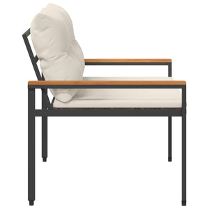 Εξωτερικός πάγκος 2 -Seater 116 x 67,5 x 72 εκ συνθετικό ρατάν - Pakobazaar
