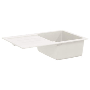 Σιντρινο Λευκό 780 x 500 mm 80% Χαλαζίας και 20% Ρητίνη - Pakobazaar