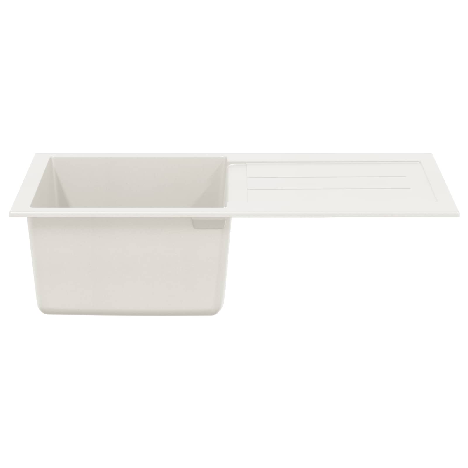 Σιντρινο Λευκό 780 x 500 mm 80% Χαλαζίας και 20% Ρητίνη - Pakobazaar