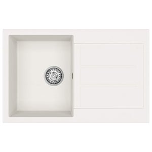 Σιντρινο Λευκό 780 x 500 mm 80% Χαλαζίας και 20% Ρητίνη - Pakobazaar