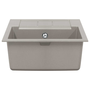 Σιντρινο Γκρι 620 x 500 mm 80% Χαλαζίας και 20% Ρητίνη - Pakobazaar