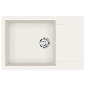 Σιντρινο Λευκό 780 x 500 mm 80% Χαλαζίας και 20% Ρητίνη - Pakobazaar