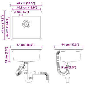 Σιντρινο Μπεζ 470 x 440 mm Γρανίτης - Pakobazaar