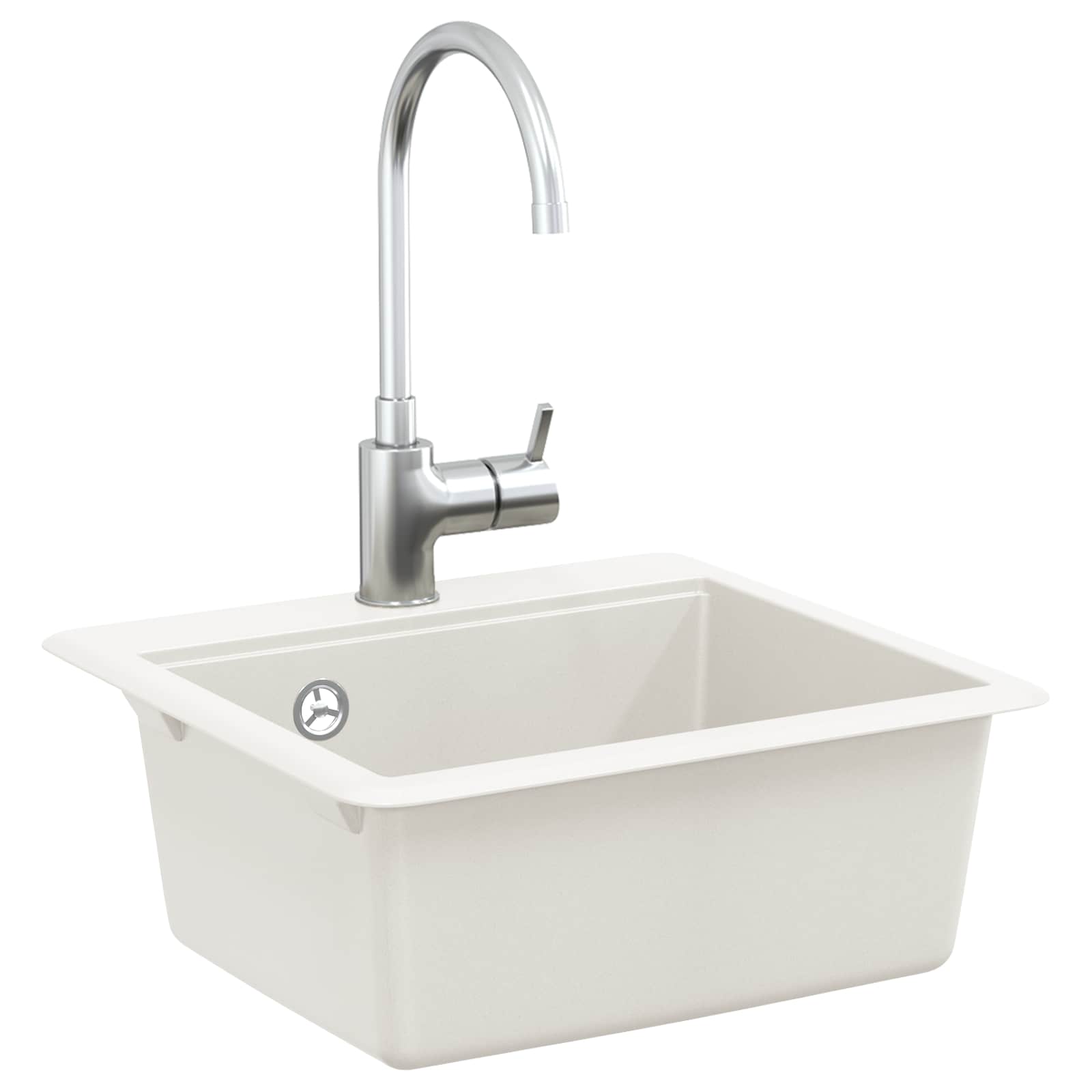 Σιντρινο Λευκό 470 x 440 mm Γρανίτης - Pakobazaar