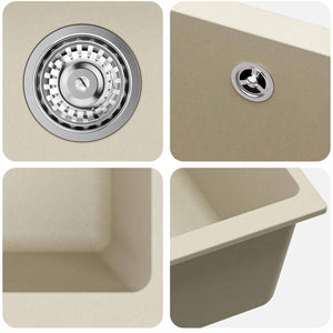 Σιντρινο Μπεζ 530 x 460 mm 80% Χαλαζίας και 20% Ρητίνη - Pakobazaar