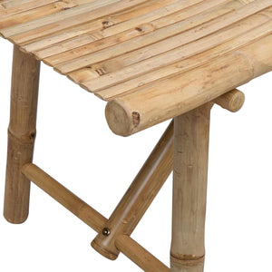 Παγκάκι κήπου Φυσικό 110 x 45 x 50 εκ Μπαμπού - Pakobazaar