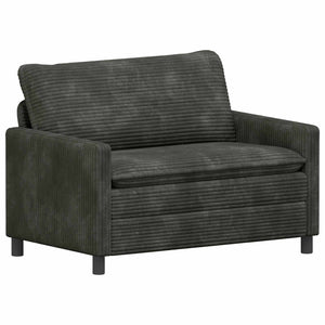 Σετ Καναπέ 2 pcs Ανθρακί Πολυεστέρας - Pakobazaar
