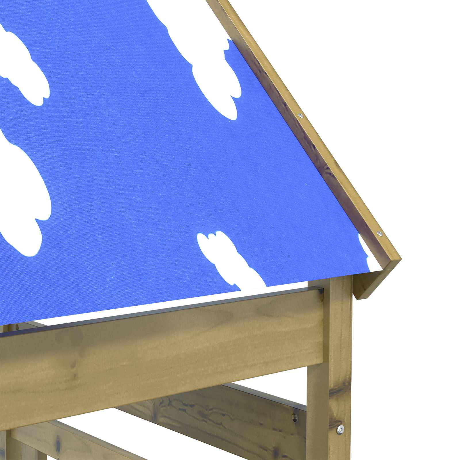 Πύργος Παιχνιδιού Καφέ Στερεό Εμπλουτισμένο Ξύλο - Pakobazaar