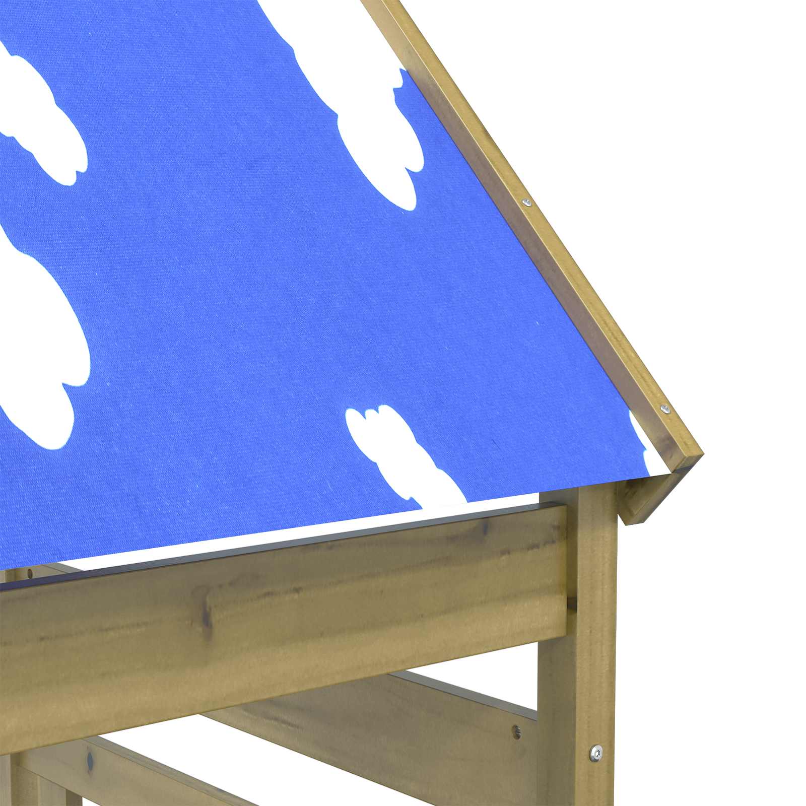 Πύργος Παιχνιδιού Καφέ Στερεό Εμπλουτισμένο Ξύλο - Pakobazaar