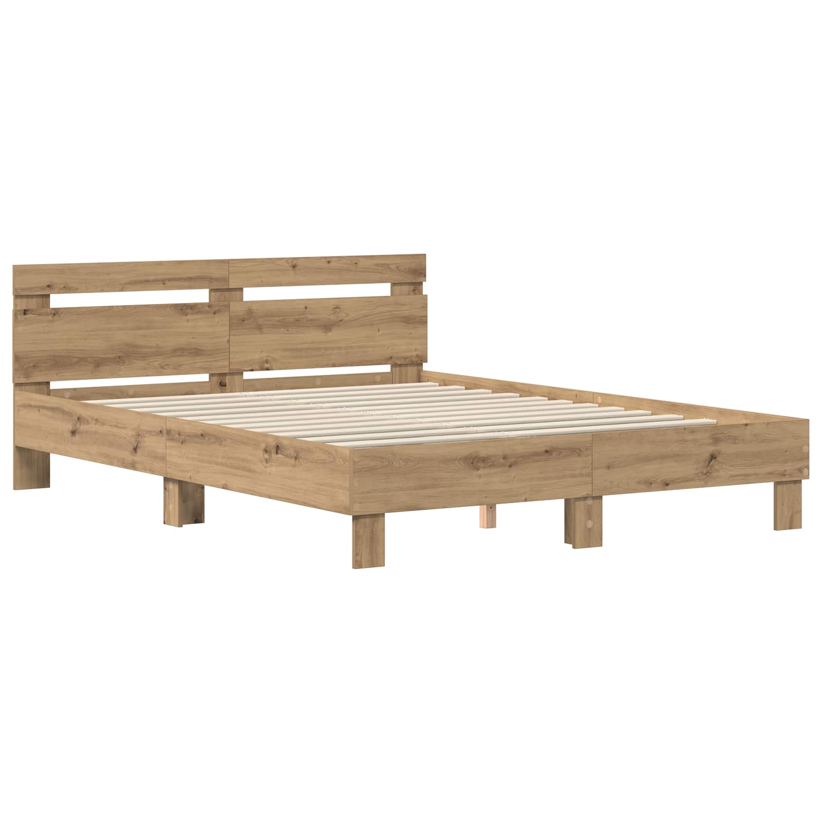 Σκελετός Κρεβατιού Artisan Oak 160 x 200 cm Επεξεργασμένο ξύλο - Pakobazaar