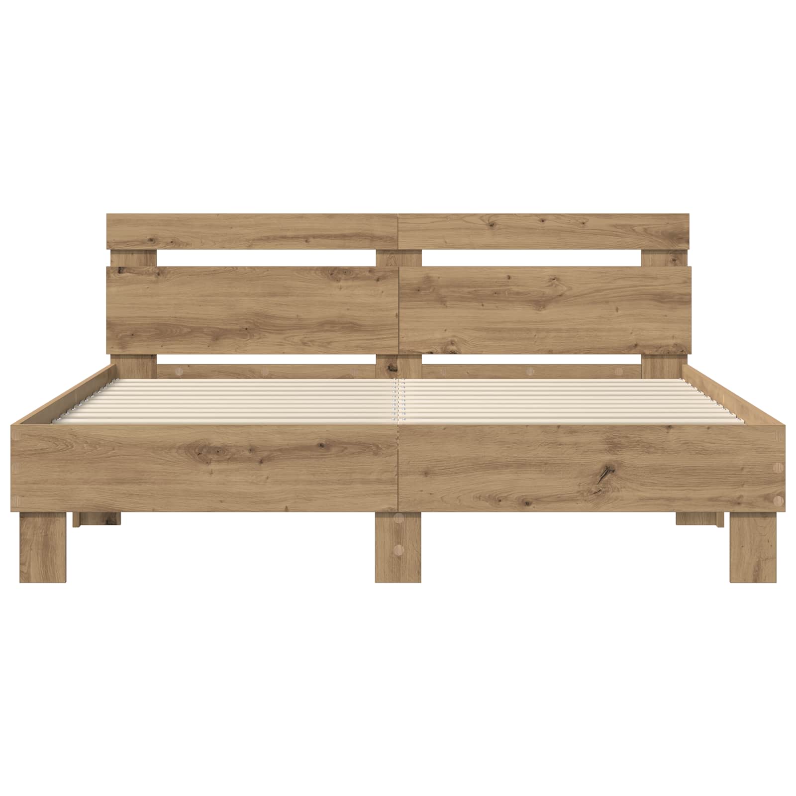 Σκελετός Κρεβατιού Artisan Oak 160 x 200 cm Επεξεργασμένο ξύλο - Pakobazaar