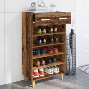 Ντουλάπα Παπουτσιών 60 x 35 x 105 εκ Επεξεργασμένο Ξύλο