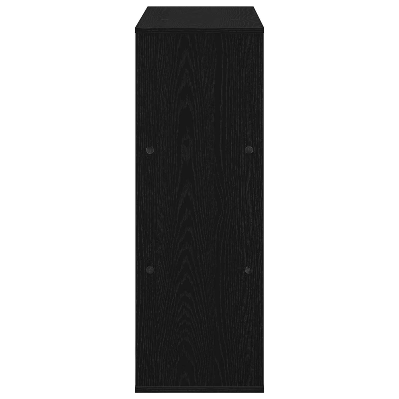 Ράφι βιβλίων Μαύρη Οξυά 100 x 33 x 94,5 εκ Επεξεργασμένο ξύλο