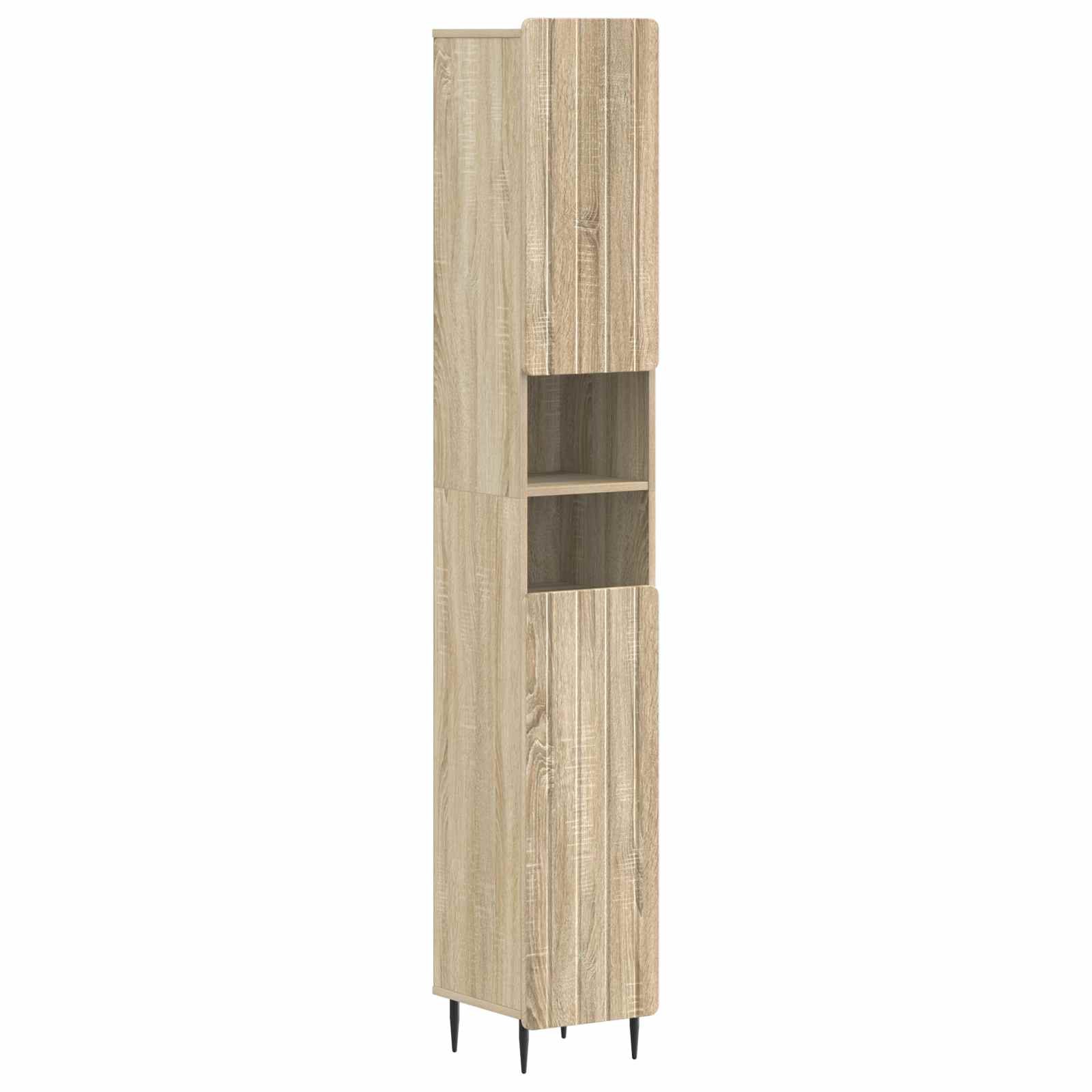 Σετ ντουλαπιών μπάνιου 3 τεμαχίων ZWOLLE Επεξεργασμένο Ξύλο - Pakobazaar