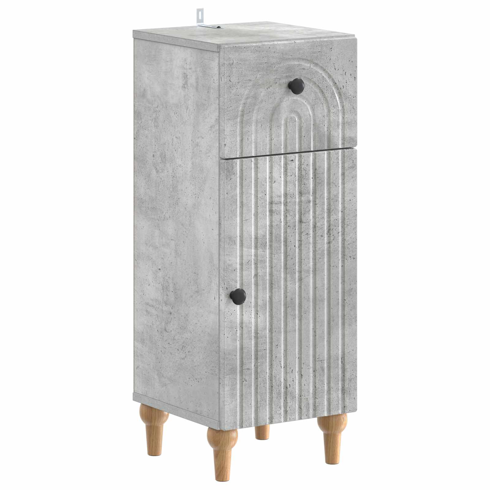 Σετ Ντουλαπιών Μπάνιου 2 Τεμαχίων ALKMAAR Γκρι Σκυροδέματος - Pakobazaar