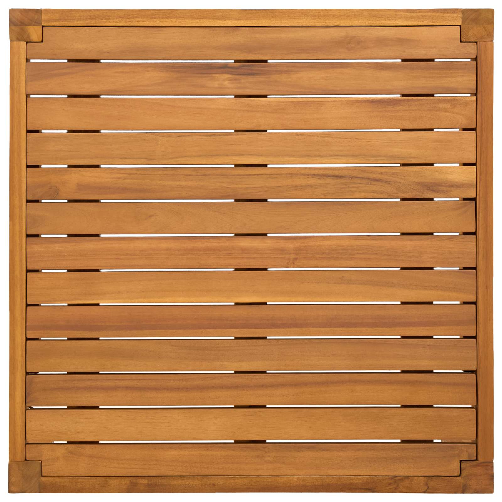 τραπέζι Στερεό Ξύλο Ακακίας Φυσικό 60 x 60 x 30 cm - Pakobazaar