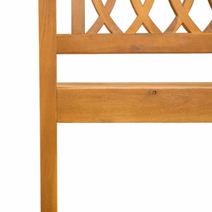 Εξωτερικός πάγκος 2 pcs Φυσικό 56 x 55,5 x 90 εκ. - Pakobazaar