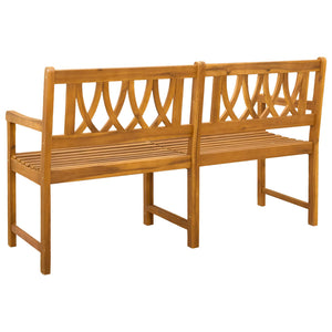 Εξωτερικός πάγκος Φυσικό 150 x 55,5 x 90 cm Στερεό Ξύλο Ακακίας - Pakobazaar