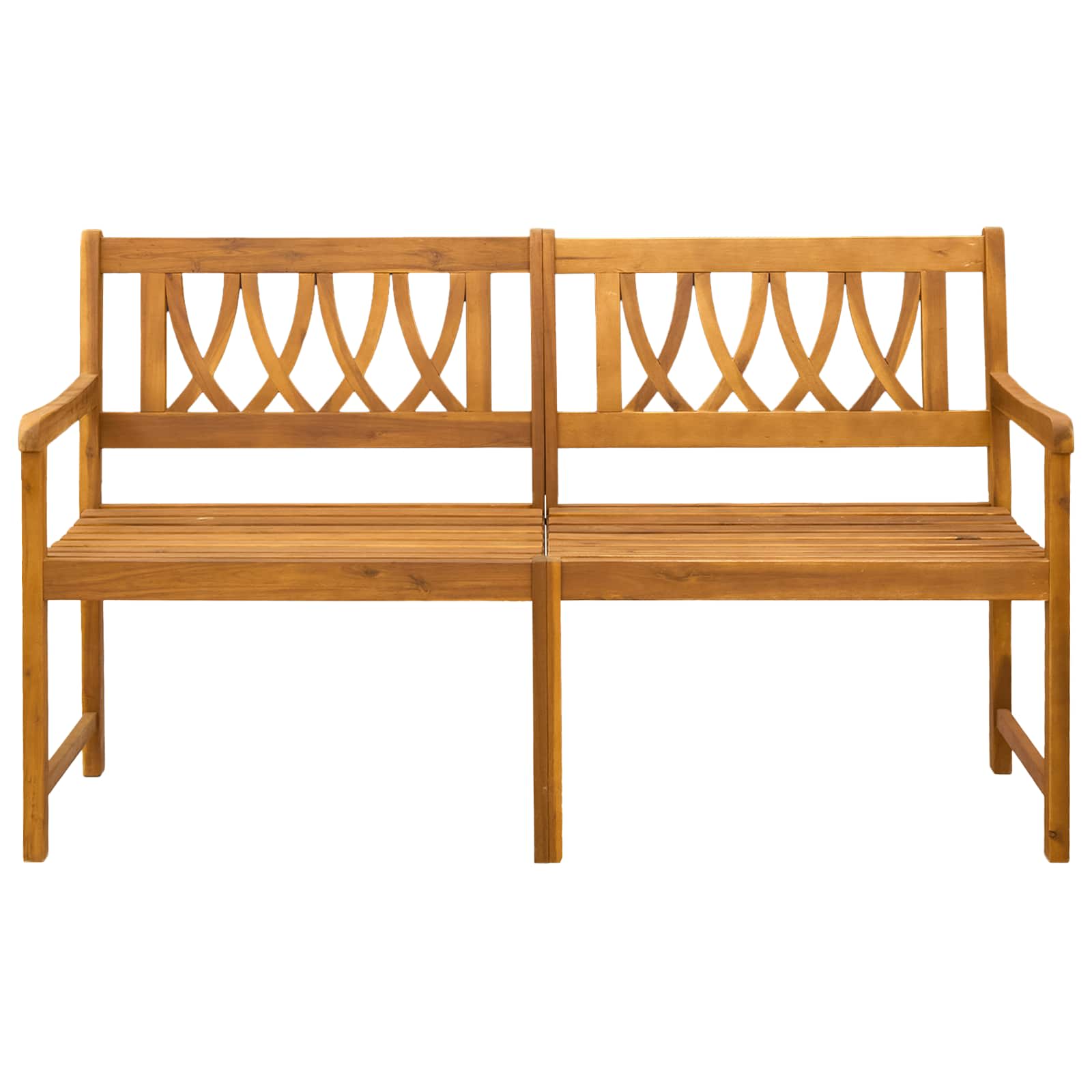 Εξωτερικός πάγκος Φυσικό 150 x 55,5 x 90 cm Στερεό Ξύλο Ακακίας - Pakobazaar