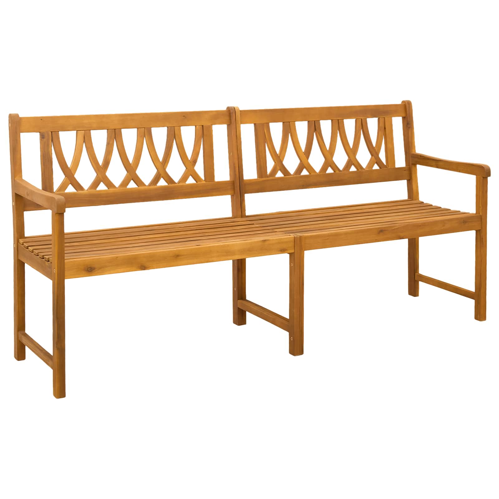 Εξωτερικός πάγκος Φυσικό 180 x 55,5 x 90 cm Στερεό Ξύλο Ακακίας - Pakobazaar