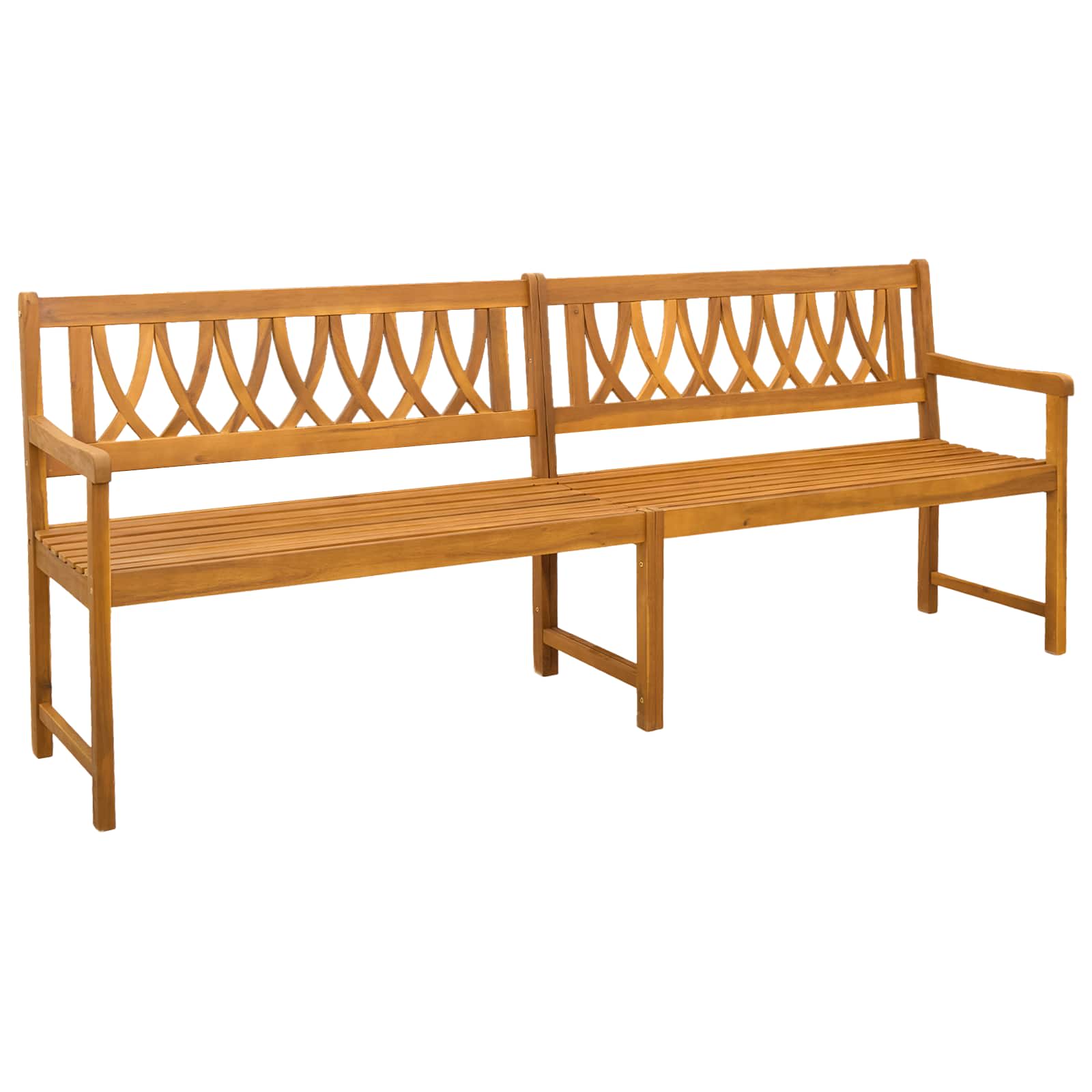 Εξωτερικός πάγκος Φυσικό 220 x 55,5 x 90 εκ. - Pakobazaar
