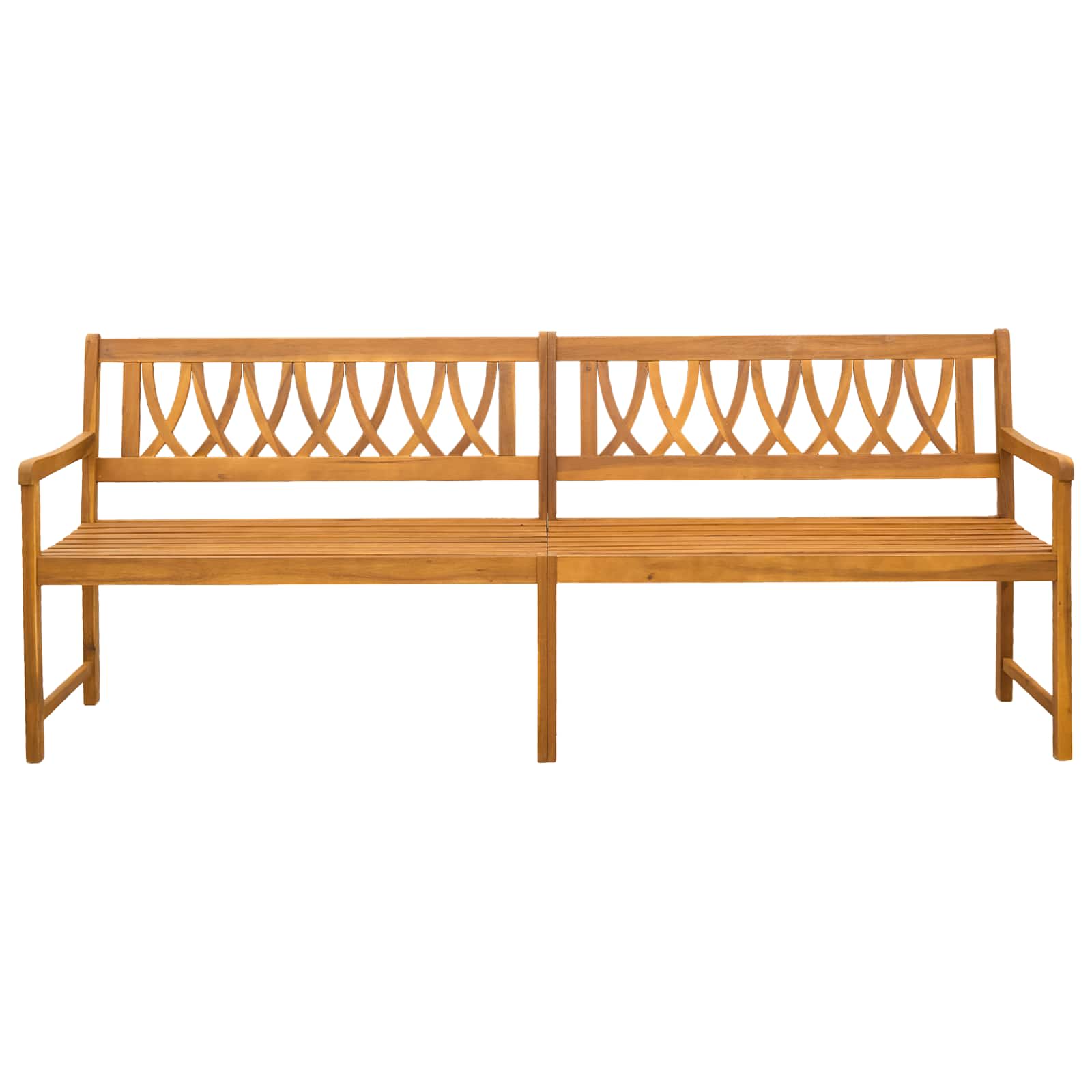 Εξωτερικός πάγκος Φυσικό 220 x 55,5 x 90 εκ. - Pakobazaar